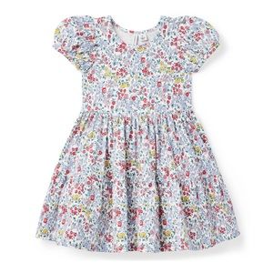 Janie and Jack girls PUFF SLEEVE DRESS